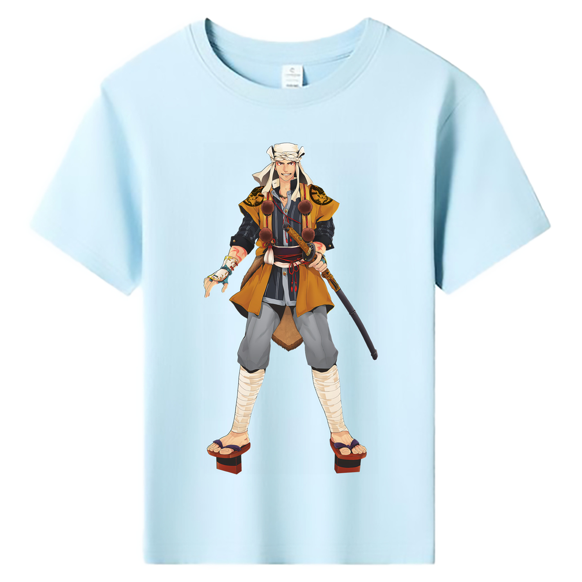 （画像用） 刀剣乱舞 Touken Ranbu 綿100％キッズTシャツ（フロントプリント）